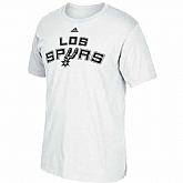 San Antonio Spurs Noches Ene-Be-A WEM T-Shirt - White,baseball caps,new era cap wholesale,wholesale hats